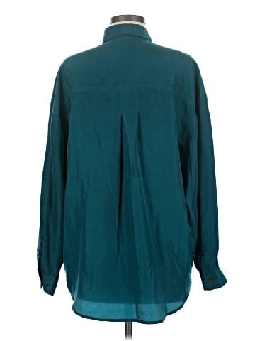 Compagnie Internationale Express Long Sleeve Silk Top (view 2)