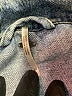 Free People Blue Denim Jacket Size XS - photo 6