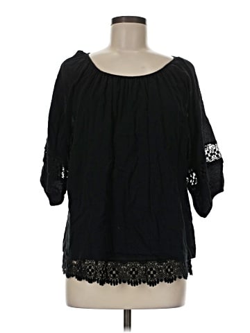 Dil 3/4 Sleeve Blouse (view 1)
