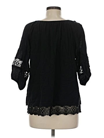 Dil 3/4 Sleeve Blouse (view 2)