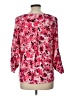 Calvin Klein Pink 3/4 Sleeve Blouse Size L - photo 2