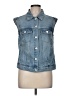 Unbranded Blue Denim Vest Size M - photo 1