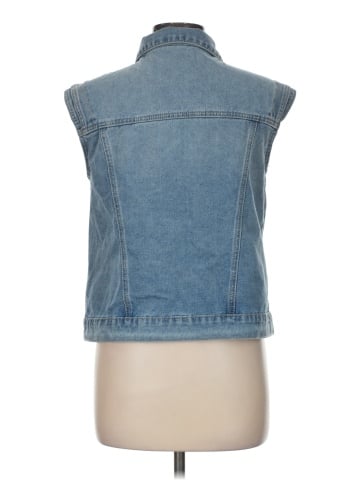 Unbranded Denim Vest (view 2)