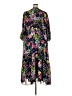 Soft Surroundings 100% Polyester Paisley Black Casual Dress Size 3X - photo 2