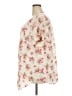 Torrid Floral Ivory Short Sleeve Blouse Size 3X Plus (3) - photo 5