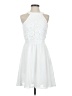 Lulus 100% Polyester Solid White Cocktail Dress Size S - photo 1