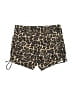 Unbranded Animal Print Gold Shorts Size 1X - photo 2