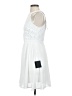 Lulus 100% Polyester Solid White Cocktail Dress Size S - photo 5