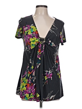 Daisy Fuentes Short Sleeve Blouse