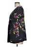 Daisy Fuentes Black Short Sleeve Blouse Size L - photo 5