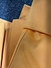 Ann Taylor 100% Cotton Orange Trenchcoat Size M - photo 6