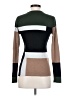 Doncaster Collection Color Block Brown Pullover Sweater Size S - photo 2
