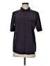 Fox Gray Short Sleeve Blouse Size M - photo 1