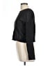 Massimo Dutti Black Long Sleeve Top Size L - photo 5