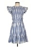 Saylor 100% Cotton Blue Casual Dress Size S - photo 1