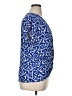 W5 100% Polyester Blue Short Sleeve Blouse Size XL - photo 4