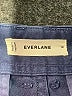 Everlane 100% Tencel Solid Blue Shorts Size 14 - photo 3
