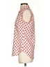 Ann Taylor 100% Polyester Hearts Red Sleeveless Blouse Size S - photo 5