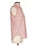 Ann Taylor 100% Polyester Hearts Red Sleeveless Blouse Size S - photo 4
