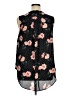 Torrid 100% Polyester Black Sleeveless Blouse Size 1X Plus (1) - photo 2