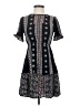 MAX 100% Viscose Paisley Black Casual Dress Size XXS - photo 1