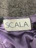 Scala 100% Polyester Solid Purple Cocktail Dress Size M - photo 7