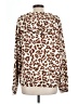 Red Lolly Animal Print Brown Pullover Sweater Size L (estimated) - photo 2