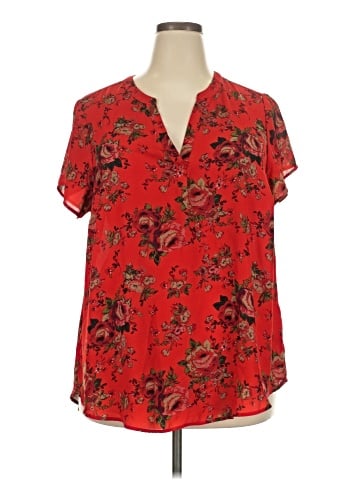 Torrid Short Sleeve Blouse (view 1)