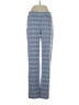 J. McLaughlin Plaid Blue Casual Pants Size 4 - photo 1
