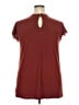 Torrid Burgundy Short Sleeve Top Size 2X Plus (2) - photo 2