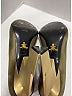 Prada Color Block Gold Green Heels Size EU 41 - photo 8