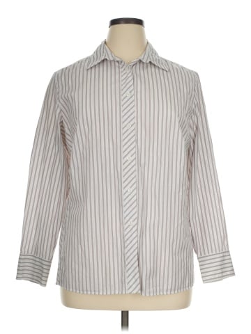 Calvin Klein Long Sleeve Button-Down Shirt (view 1)