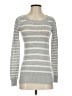 T/o Sweaters Stripes Gray Pullover Sweater Size XS - photo 1