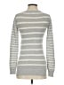 T/o Sweaters Stripes Gray Pullover Sweater Size XS - photo 2