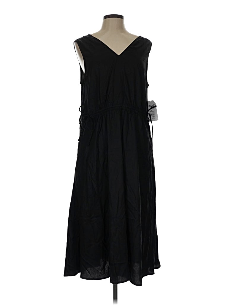 Pre-owned Time And Tru Cocktail Dress In Black