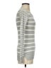 T/o Sweaters Stripes Gray Pullover Sweater Size XS - photo 4