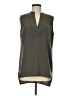The Limited 100% Polyester Gray Sleeveless Blouse Size M - photo 1