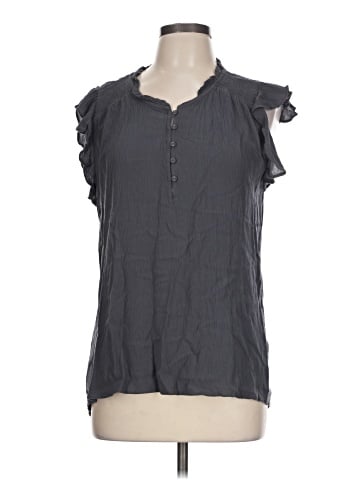 Ann Taylor LOFT Short Sleeve Blouse (view 1)