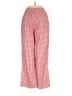 better / together 100% Cotton Checkered-gingham Red Casual Pants Size M - photo 2