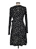 Hail3y:23 Polka Dots Black Casual Dress Size M - photo 2