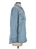 Splendid 100% Lyocell Blue Long Sleeve Button-Down Shirt Size S - photo 4