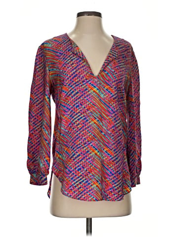 Amanda Uprichard 3/4 Sleeve Silk Top (view 1)