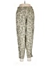Old Navy Print Green Linen Pants Size M - photo 1