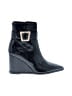 Sam Edelman Black Wedges Size 7 1/2 - photo 1