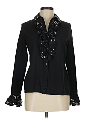 Anne Fontaine Long Sleeve Blouse (view 1)