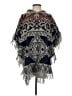 Braciano Blue Gray Poncho Size S - photo 1