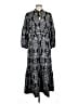 Point Sur 100% Polyester Gray Casual Dress Size 12 - photo 1