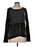 Romeo & Juliet Couture Color Block Gray Pullover Sweater Size L - photo 1
