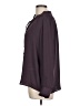 Ann Taylor LOFT 100% Polyester Purple Long Sleeve Blouse Size L - photo 5