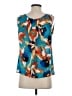 Nine West Teal Sleeveless Blouse Size XS - photo 2